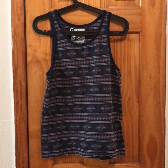 Patterned tank top - Picture 1 of 3